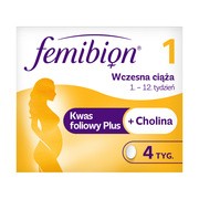 alt Femibion 1 Wczesna ciąża, tabletki powlekane, 28 szt.