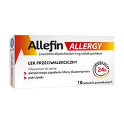 Allefin Allergy, 5 mg, tabletki powlekane, 10 szt.        