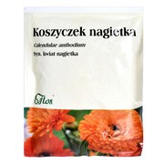 Koszyczek nagietka (syn. kwiat nagietka), zioło pojedyncze, 50 g (Flos) https://azcdn.doz.pl/image/d/product/e0931603-scale-180x180.png