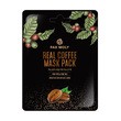 Pax Moly, Real Coffee Mask, odmładzająco-rozświetlająca maska w płachcie z ekstraktem z kawy, 25 ml