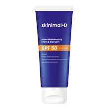 Skinimal D, krem przeciwsłoneczny z aloesem SPF50, 50 ml