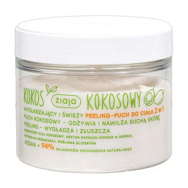 Peeling-puch do ciała kokosowy 2w1 270ml [Ziaja] - Ziaja
