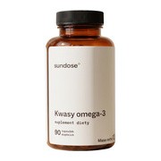 Sundose Kwasy Omega-3, kapsułki miękkie, 90 szt.