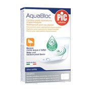 PiC Aquabloc, plastry pooperacyjnye, antybakteryjne, 15 cm x 10 cm, 5 szt.