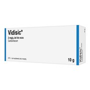 Vidisic, 2 mg/g, żel do oczu, (import równoległy, Medezin), 10 g https://azcdn.doz.pl/image/d/product/26af9194-scale-180x180.png