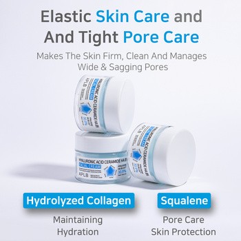 APLB Hyaluronic Acid Ceramide HA B5, krem nawilżający do twarzy z kwasem hialuronowym, ceramidami i witaminą B5, 55 ml