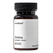 Sundose Cholina, kapsułki twarde, 60 szt.