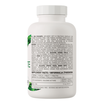 OstroVit Zinc Picolinate, tabletki, 150 szt.