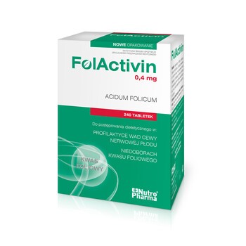 FolActivin, tabletki, 240 szt.