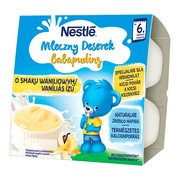 Nestle Mleczny Deserek, waniliowy, po 6 miesiącu, 4 x 100 g