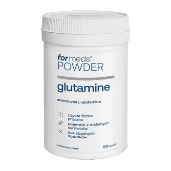 Formeds Powder glutamine, proszek, 63 g