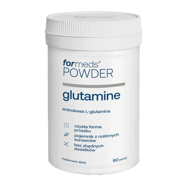 Глютамин в порошке ForMeds Powder Glutamine, 700 мг, 90 порций, 63 г