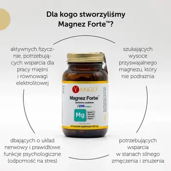 Yango Magnez Forte, kapsułki, 60 szt.