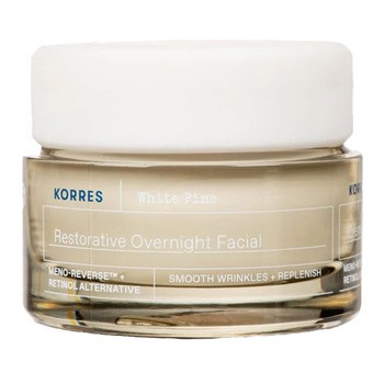 Korres White Pine, krem naprawczy na noc, 40 ml