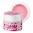 Claresa Soft&Easy Builder Gel, żel budujący do paznokci, Baby Pink, 45 g