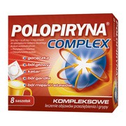 Polopiryna Complex, proszek w saszetkach do sporządzania roztworu doustnego, 8 szt.