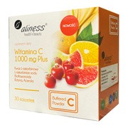 Aliness Witamina C 1000 mg Plus, saszetki z proszkiem, 30 szt. https://azcdn.doz.pl/image/d/product/85ba1777-scale-180x180.png