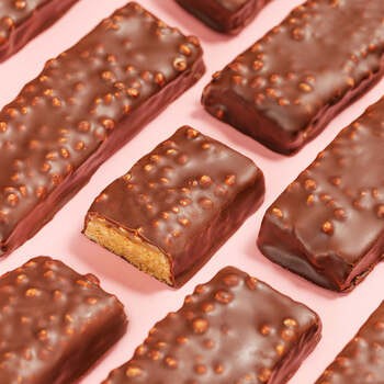 Fizi, Crispy Hazelnut, Mood Booster, baton orzechowy z karmelem, 40 g