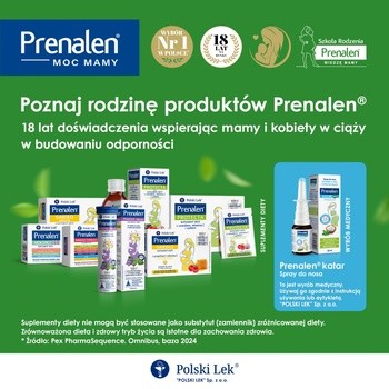 Prenalen Mdłości Gastro Komfort, tabletki do ssania, smak pomarańczowo - cytrynowy, 24 szt.