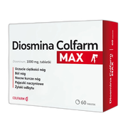 Diosmina Colfarm Max, 1000 mg, tabletki, 60 szt.