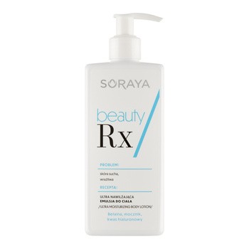 Soraya Beauty Rx, ultra nawilżająca emulsja do ciała, 250 ml