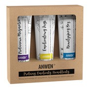 Zestaw odżywek do średniej porowatości Anwen, proteinowa magnolia + emolientowy irys + nawilżający bez, 3x100 ml https://azcdn.doz.pl/image/d/product/24f157e7-scale-180x180.png