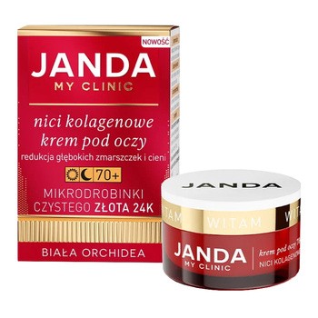 Janda Nici Kolagenowe, krem pod oczy 70+, 15 ml