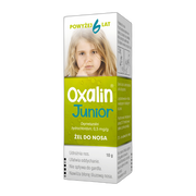 Oxalin Junior, 0,5 mg/g, żel do nosa, 10 g (butelka)