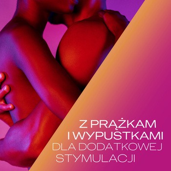 Durex Pleasuremax, prezerwatywy ze środkiem nawilżającym, 3 szt.