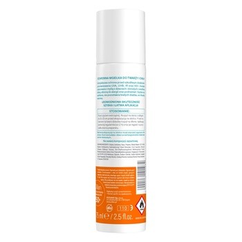 Oillan, mgiełka ochronna do twarzy i ciała SPF 50+, 75 ml