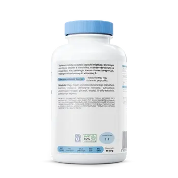 Osavi Olej z wiesiołka 1800 mg z witaminą A i E, kapsułki, 180 szt.