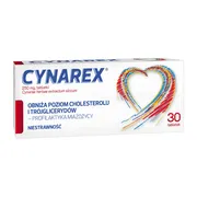 Cynarex, tabletki, 250 mg, 30 szt. https://azcdn.doz.pl/image/d/product/471d0564-scale-180x180.webp