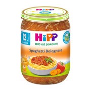 alt HiPP BIO od pokoleń, Spaghetti Bolognese, po 12. m-cu, 250 g