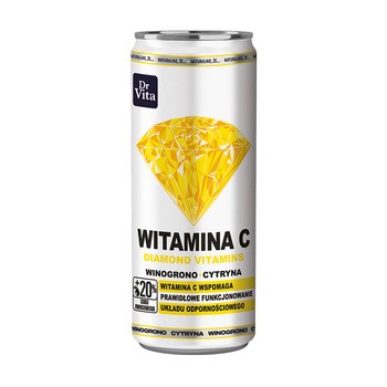 DrVita, Witamina C Diamond Vitamins, napój, 250 ml