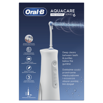 Oral-B, Aquacare 6 Pro-Expert, irygator do higieny jamy ustnej
