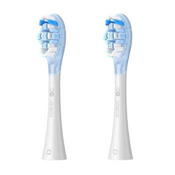 Oclean Ultra Clean, końcówki do szczoteczki, białe, 2 szt.