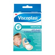 Viscoplast Opti-Plast, plastry okulistyczne dla wrażliwej skóry, 80 mm x 57 mm, 5 szt.        