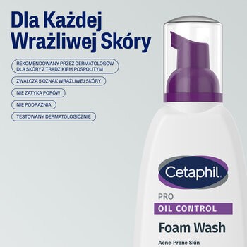 Cetaphil PRO Oil Control, pianka do mycia, 236 ml