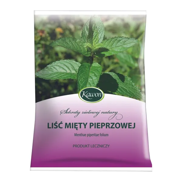 Liść mięty zioła do zaparzania 50g [Kawon]