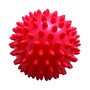 Qmed Massage Balls, piłeczka rehabilitacyjna z kolcami, średnica 9 cm, czerwona, 1 szt.