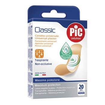 PiC Classic, plastry medium, 19 x 72 mm, 20 szt.