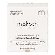 Mokosh, Napinająco-modelujący balsam antycellulitowy, Kardamon i Wanilia, 120 ml