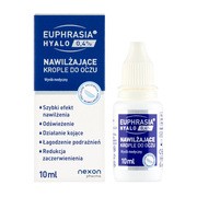 Nexon Pharma Euphrasia Hyalo 0,4%, nawilżające krople do oczu, 10 ml