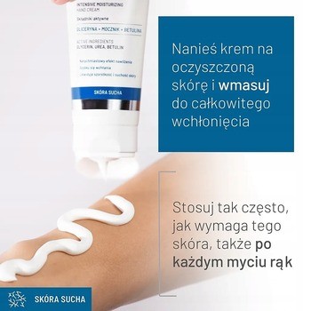 Sylveco Dermo Skóra Sucha, nawilżający krem do rąk, 75 ml