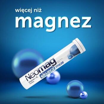 NeoMag Skurcz mus, tabletki musujące, 20 szt.