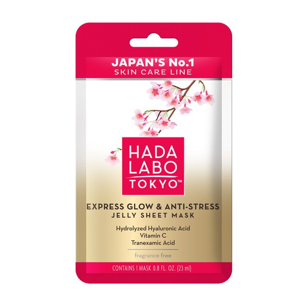 Hada Labo Tokyo Hada Labo Tokyo, ekspresowa maska w płachcie rozświetlająca i relaksująca, 23 ml — Inhaltsstoffe und Bewertung