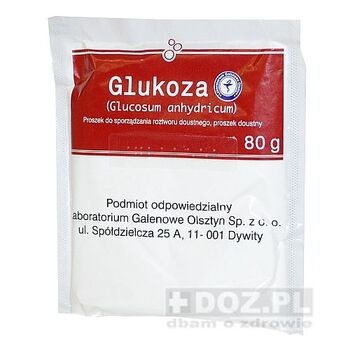 Glucosum, substancja, 80 g