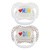 Canpol Babies, smoczki uspakajające symetryczne Love Mum & Dad 6 - 18 m., 2 szt.