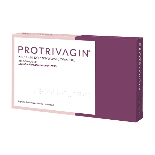 Lactobacillus plantarum P 17630 108 CFU 6 kapsułek [Protrivagin] - Protrivagin