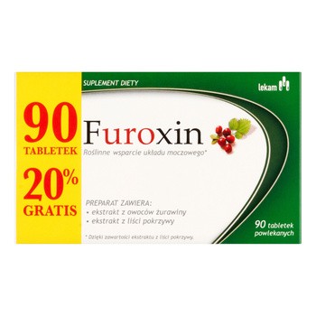 Furoxin, tabletki powlekane, 90 szt.
